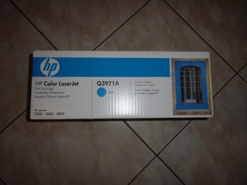 Toner HP Q3971A niebieski cyan nowy