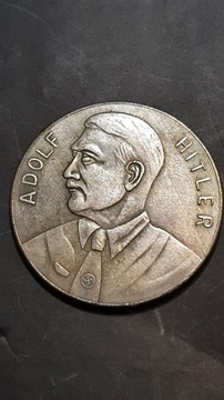 Stara moneta reich Hitler nsdap mark wykopki ss Niemcy