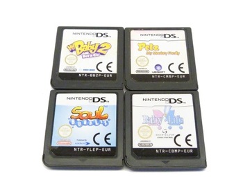 4 gry NINTENDO DS