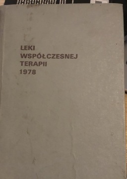 LEKI WSPÓŁCZESNEJ TERAPII 1978