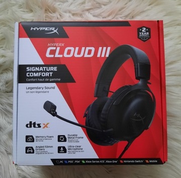 Słuchawki Przewodowe HYPERX CLOUD III