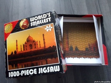 puzzle 1000 world's smallest The Taj Mahal KOMPLET