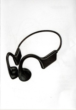 Słuchawki bezprzewodowe z przewodnictwem kostnym