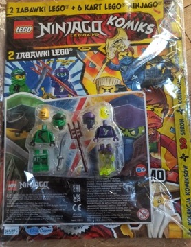 Lego Ninjago 4/2022  Komiks Figurki LLoyd vs Duch