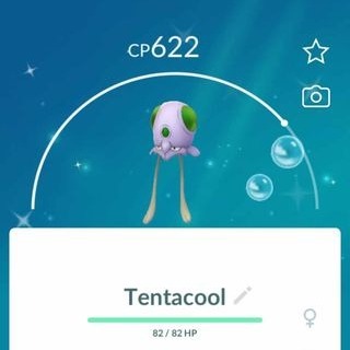 Pokemon go Shiny Tentacool