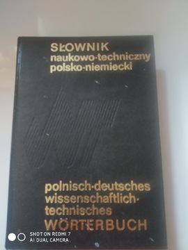 Słownik naukowo techniczny polsko niemiecki