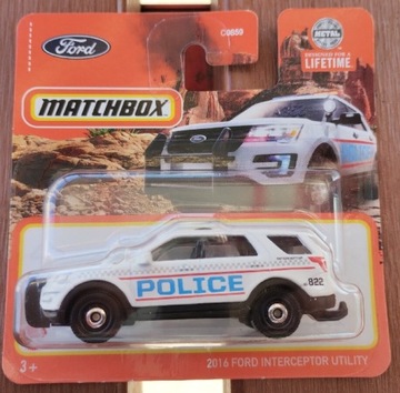 MATCHBOX 2016 Ford Interceptor Utility