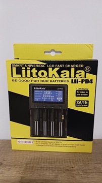 Ładowarka akumulatorów LiitoKala Lii-PD4 Li-ion AA