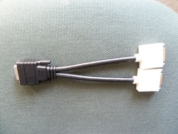 Adapter DMS60 kabel DMS 60 > 2x DVI-I lub VGA FV 