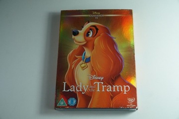 Lady and the Tramp dvd angielska wersja nowa folia