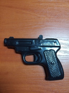 Pistolet korkowiec zabawka z PRL