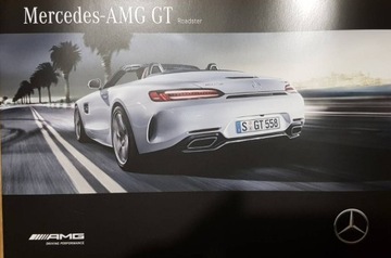 Mercedes Benz AMG-GT Roadster Prospekt PL nowy