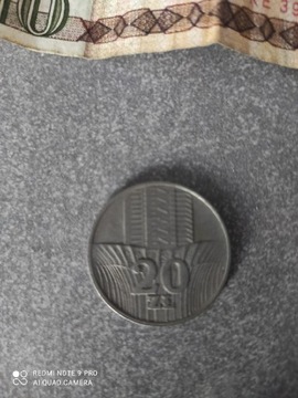 Moneta 20 zł. Z 1976