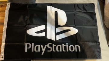 Flaga z logiem Playstation