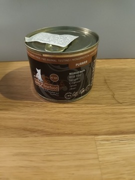 Mokra karma Catz finefood dziczyzna puszka 200g