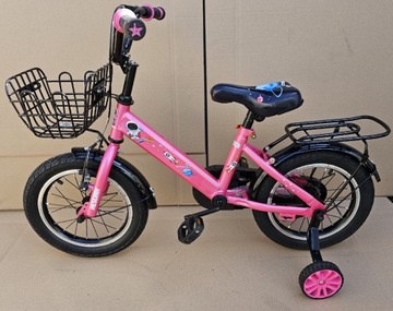 Nowy rower na kołach 14 calu dla dziewczynki 