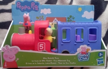 Hasbro Świnka Peppa - Zestaw Pociąg Pani Królik