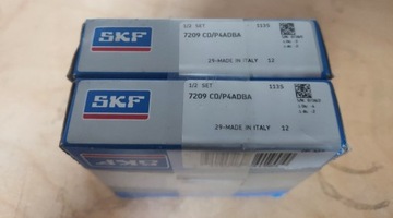 Łożysko parowe SKF 7209 CD/P4ADBA 45x85x19 mm