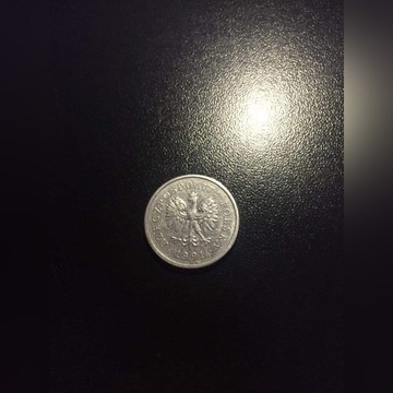 Moneta 1 zł 1991r. 