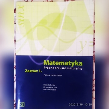 Matematyka próbne ark. maturalne 1 2 3 rozszerzony