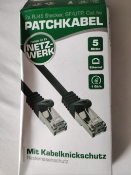 Kabel sieciowy RJ 45 5 metrów 