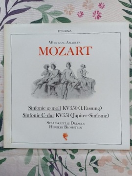 W. A. MOZART SINFONIE g-moll KV 550, C-dur KV 551