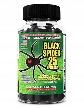 Wielozadaniowe kapsułki Cloma Black Spider 100 szt