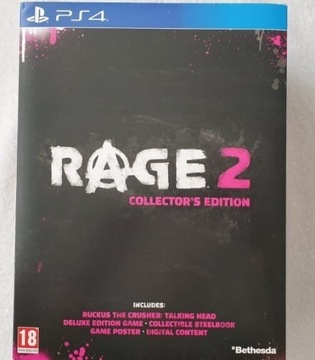 Rage 2 PS4 jak nowa Edycja Kolekcjonerska