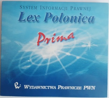 LEX POLONICA PRIMA PWN 08/1999 