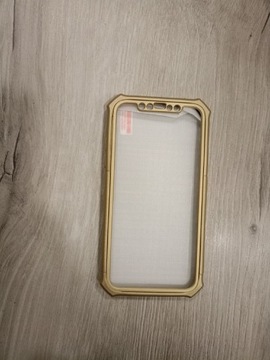 Złote etui iPhone 11/xr + 2 szkla hartowane