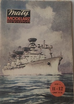 Mały Modelarz Statek Gagarin 11-12/1979 11-12/79