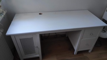 Biurko HEMNES IKEA biała bejca, 155x65 cm