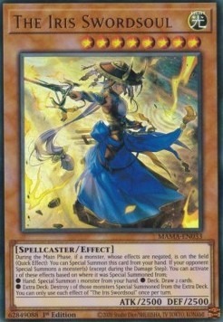 Yu-Gi-Oh - The Iris Swordsoul MAMA-EN033 (UR)