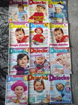 12 magazynów Dziecko. 2009-15