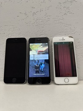 iPhone se i 2x iPhone 5s