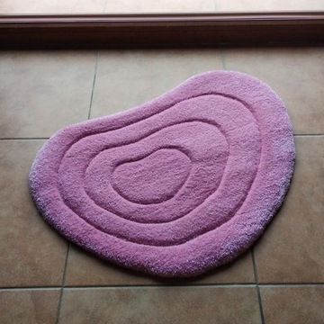 Dywan tufting rug pink 