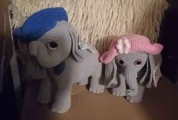 Słoń w kapeluszu 