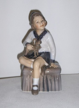 DAHL JENSEN PORCELANOWA FIGURKA #1158 F. UNIKAT!