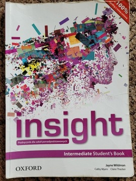 Insight Oxford Podręcznik dla szkół ponadpostawowy
