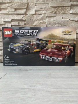 LEGO 76903 Speed Champions Corvette C8.R i 1968
