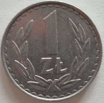 Moneta 1zł z 1985