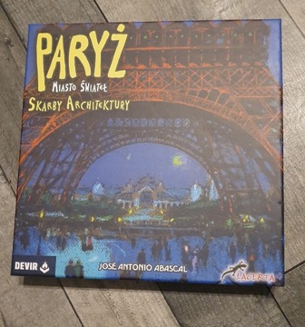 Gra planszowa Paryż Miasto Świateł Skarby Architektury