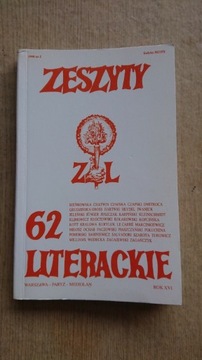 Zeszyty Literackie 62 nr 2/1998