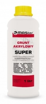 GRUNT AKRYLOWY MASTER SUPER GRUNT 1L