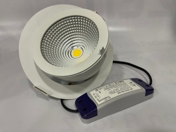 Lampa wpuszczana LED 35w regulowana 2800lm 3000k