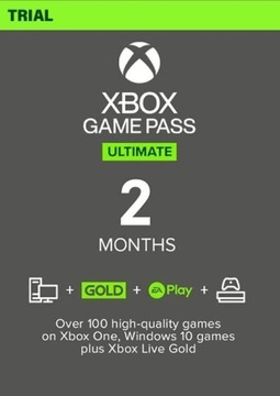 GAME PASS ULTIMATE 2 MONTHS TRIAL