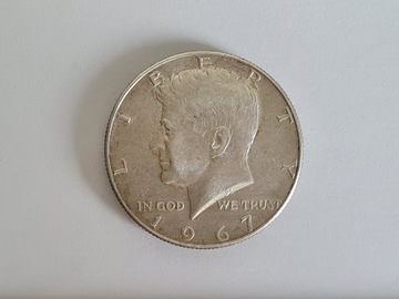 USA - 1/2 Dolara Half Dollar 1967