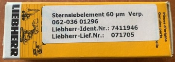 Filtr hydrauliczny 7411946 Liebherr