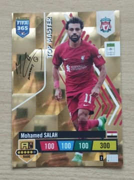 Karta piłkarska panini Mohamed Salah