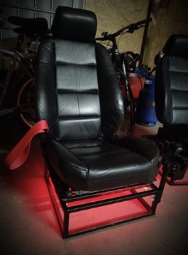 Fotele skórzane skóry BMW E36/stelaż/LED